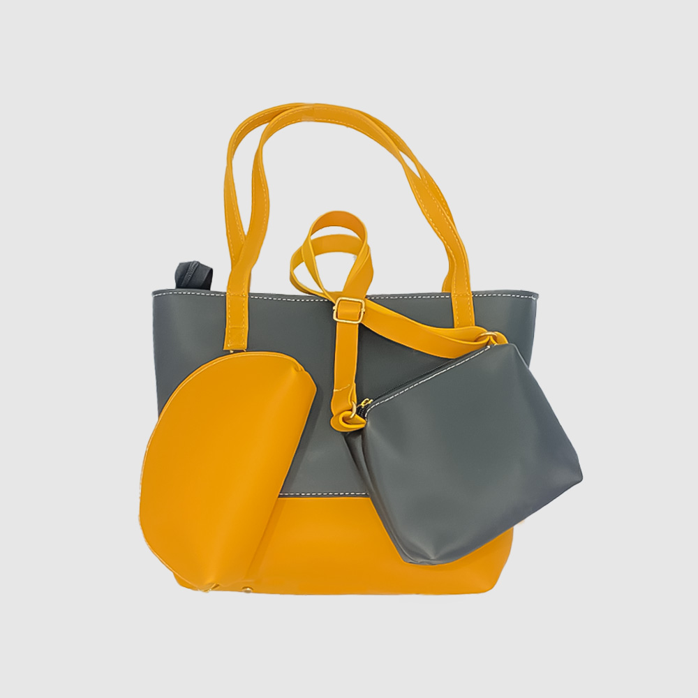 Doir Black & Yellow Tote Bag Doir Black & Yellow Tote Bag